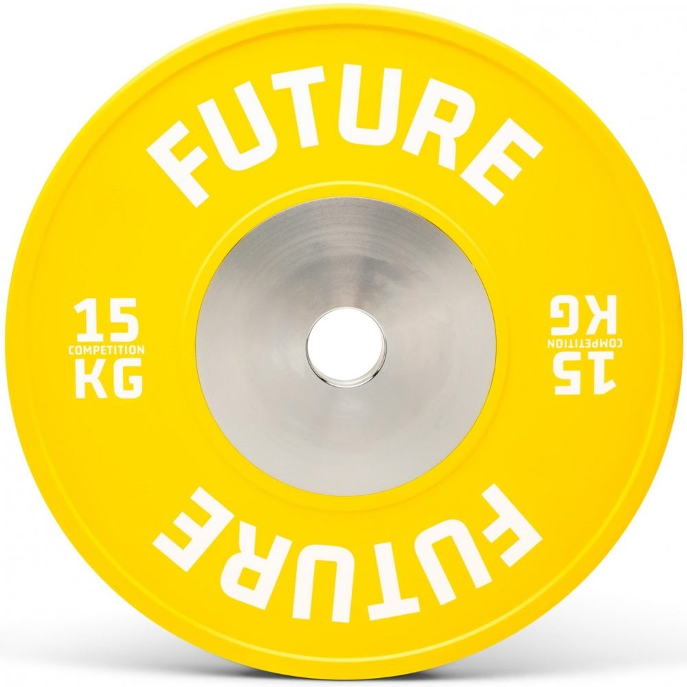 150kg Competition Calibrated Colour Coded Olympic Bumper Plate Set