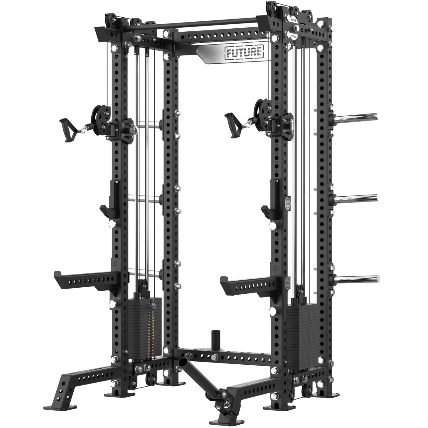 Elite Series Commercial Functional Trainer & Half Rack Combi (DAP)