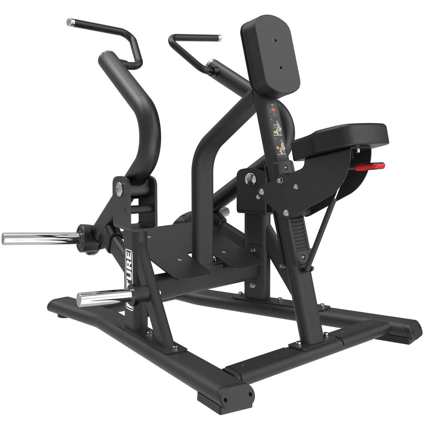 Elite Series Commercial Plate Loaded Iso-Lateral Seated Row