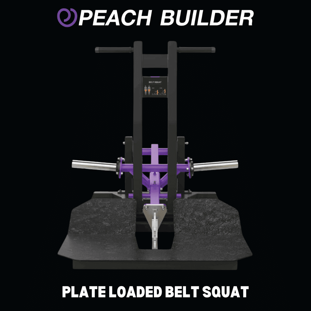 Peach Builder Plate Loaded Belt Squat