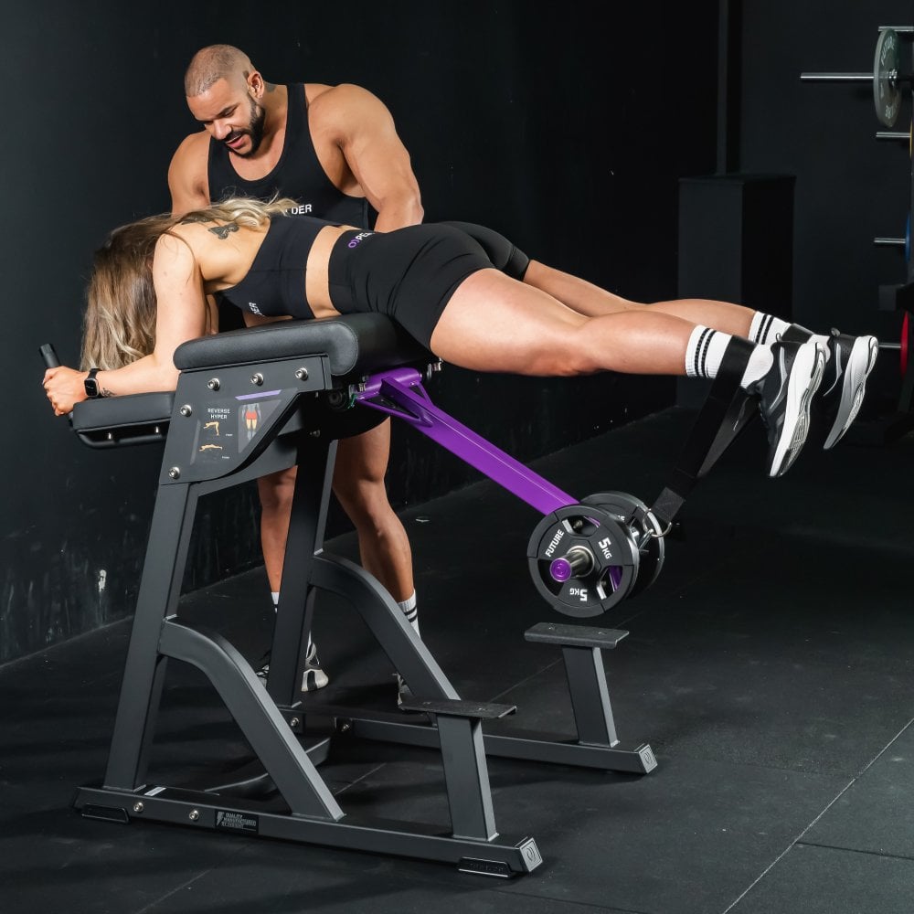 Peach Builder Plate Loaded Reverse Hyper Extension (GHD)
