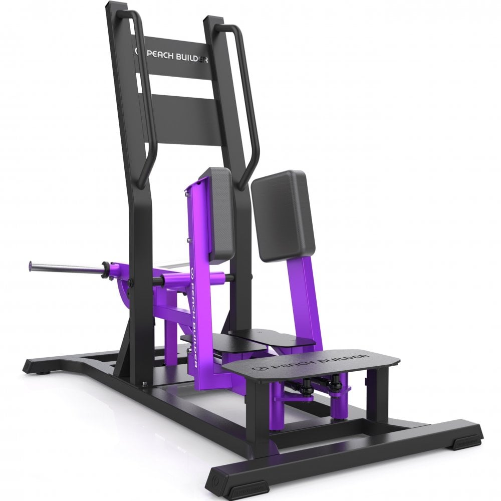 Peach Builder Plate Loaded Standing Abductor