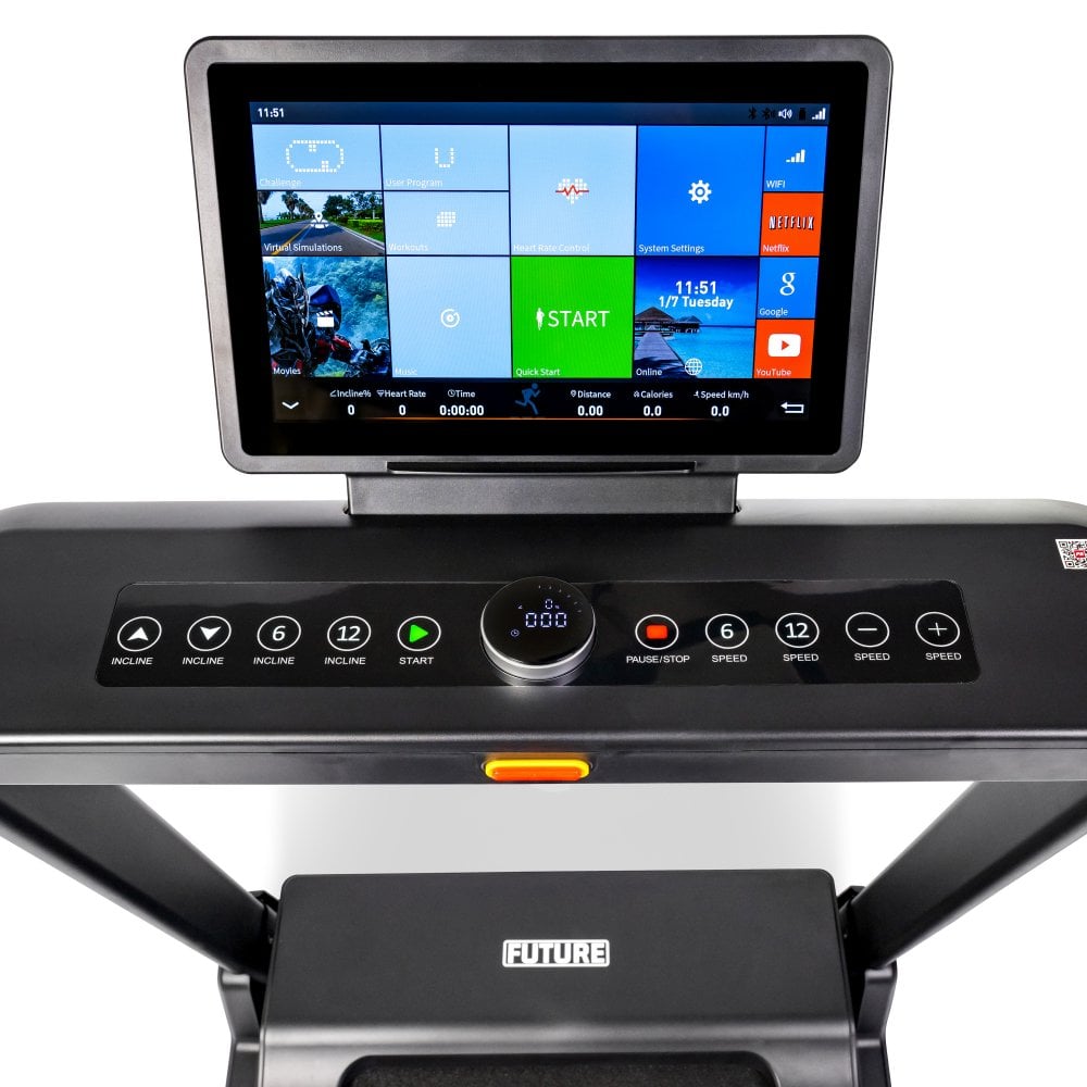 T550E Folding Treadmill - Touch Entertainment Console (Home Use)