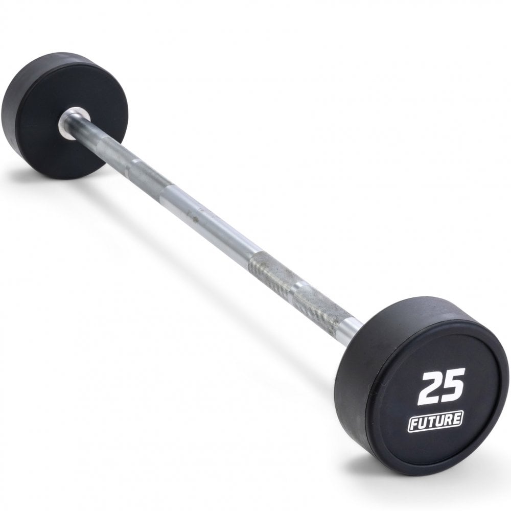 10 - 45kg Premium Urethane Barbell Set & Rack