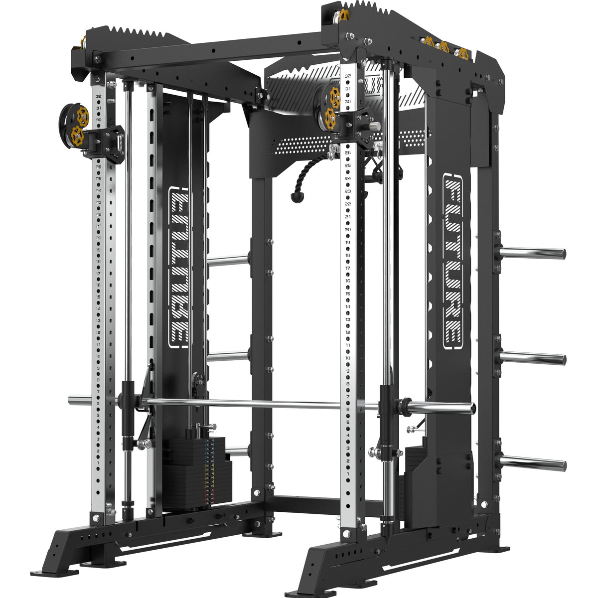 Dap Machine Elite Series Commercial Functional Trainer & Smith Machine Combi (DAP ...