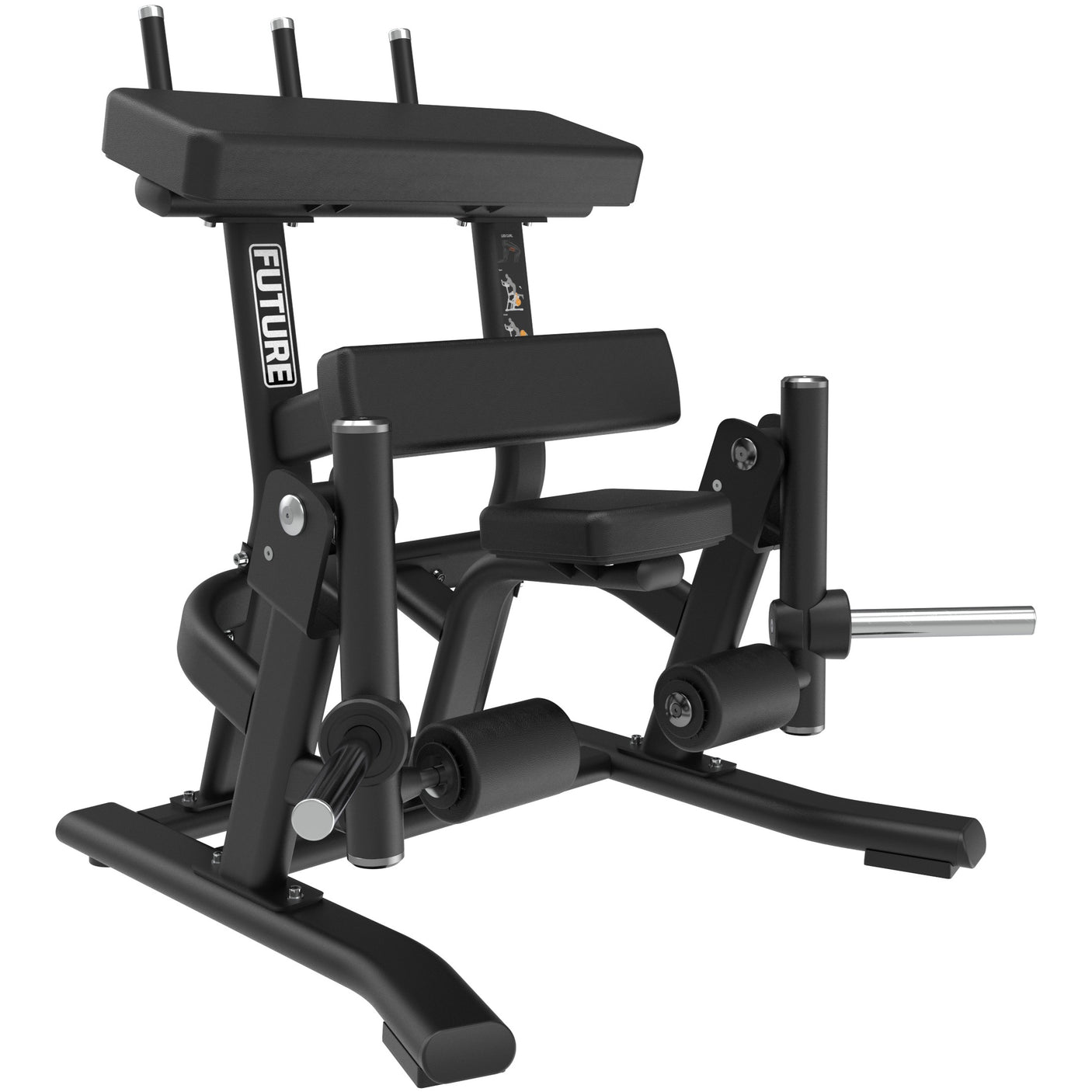 Elite Series Commercial Plate Loaded Iso-Lateral Standing Leg Curl