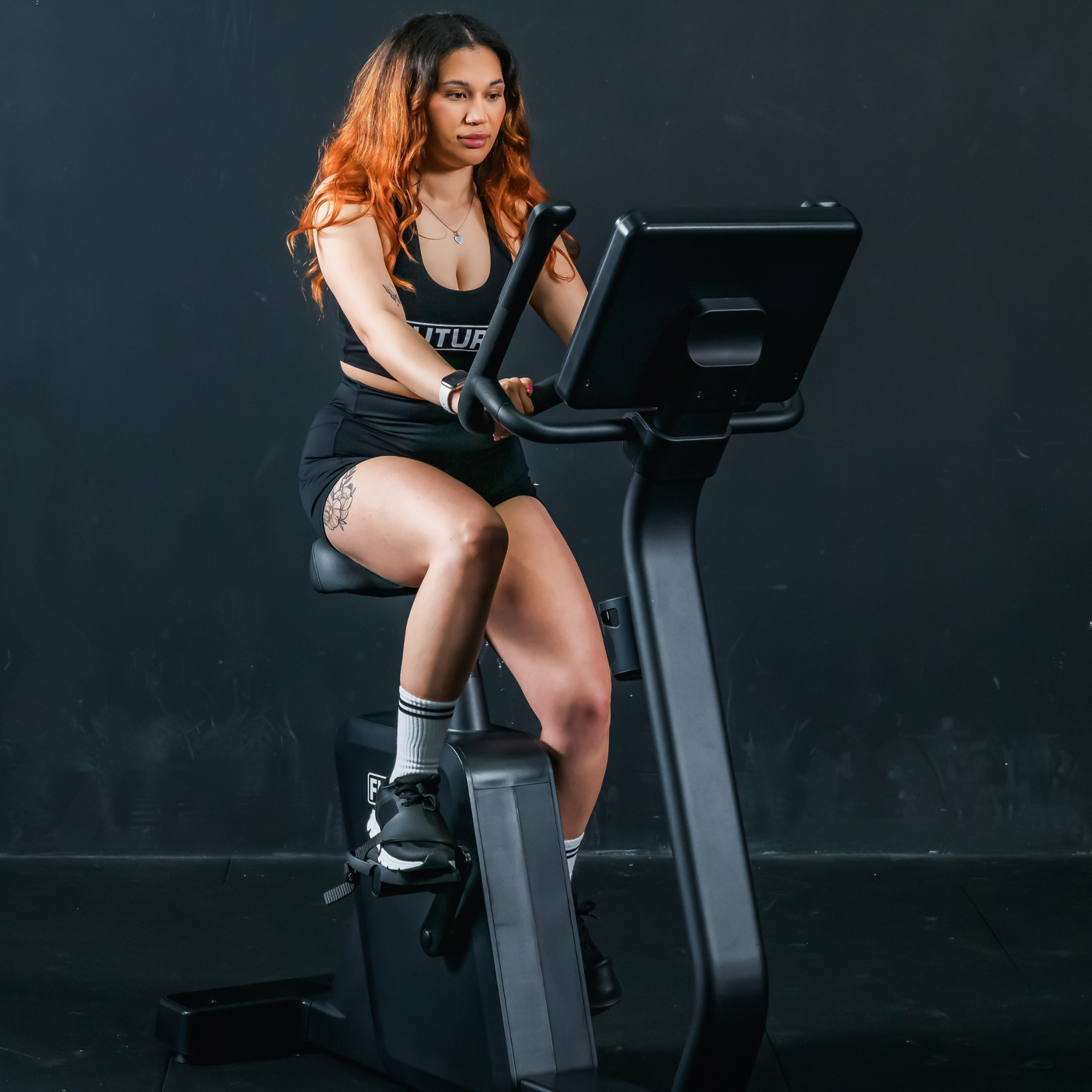 Elite Series U880 Commercial Upright Bike - LED Console