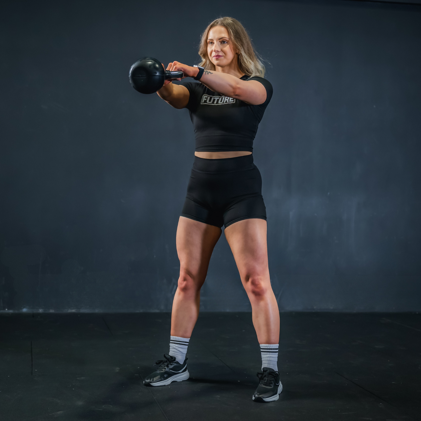4-24kg Premium Rubber Coated Kettlebell Set