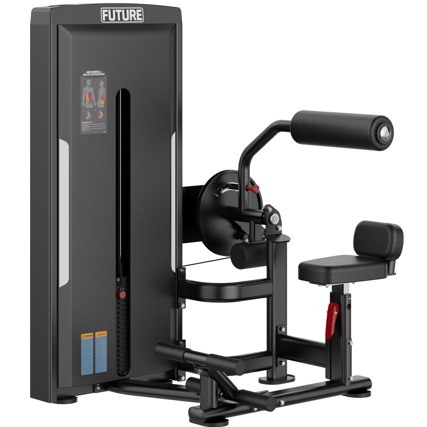 Dual Series Commercial Abdominal Crunch / Back Extension