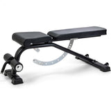 Commercial Adjustable FID Free Weight Bench
