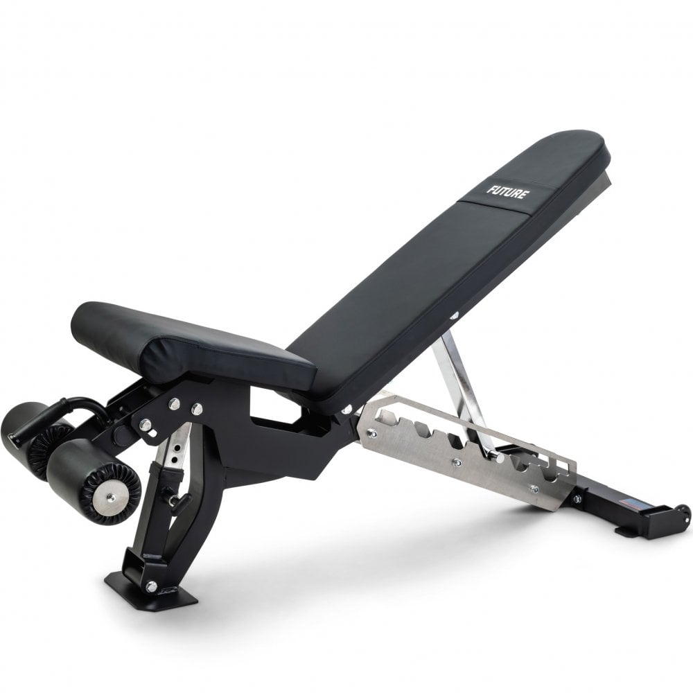 Commercial Adjustable FID Free Weight Bench