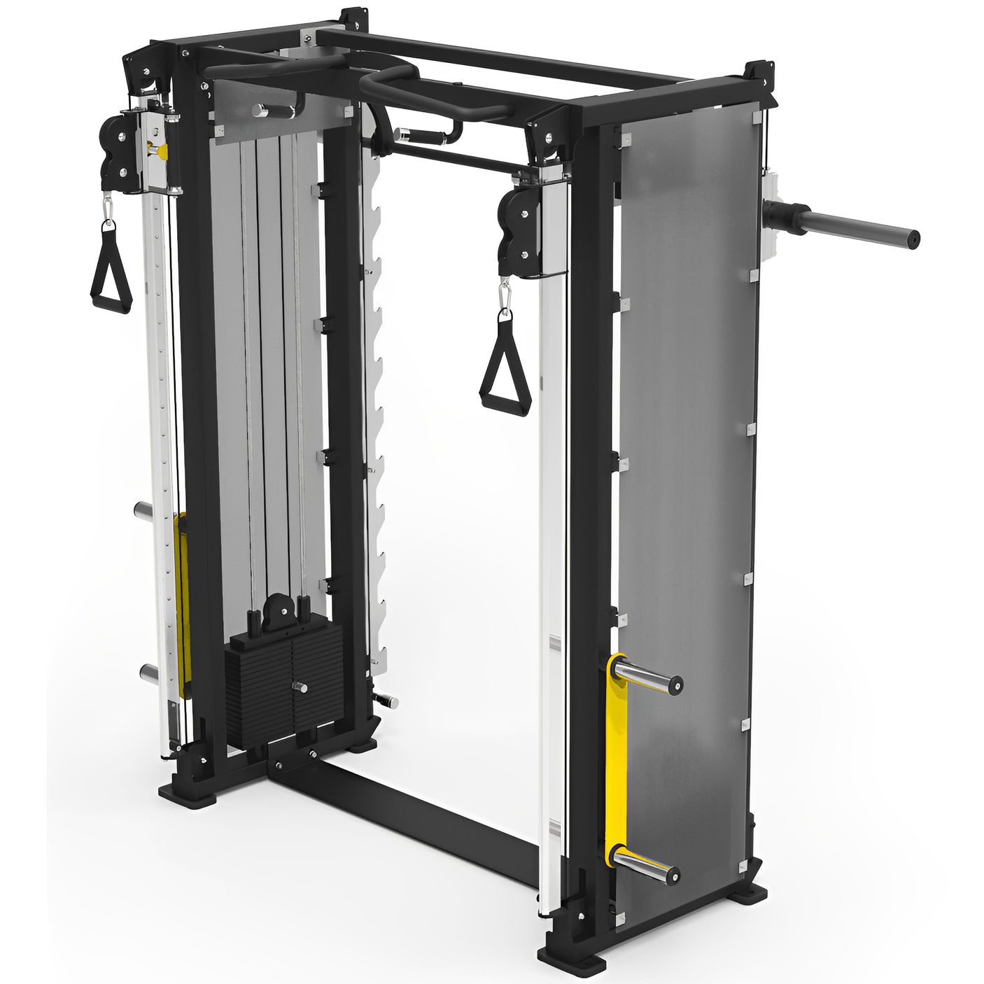 Commercial Dual Adjustable Pulley / Functional Trainer & Smith Machine Combi