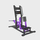 Peach Builder Plate Loaded Standing Abductor