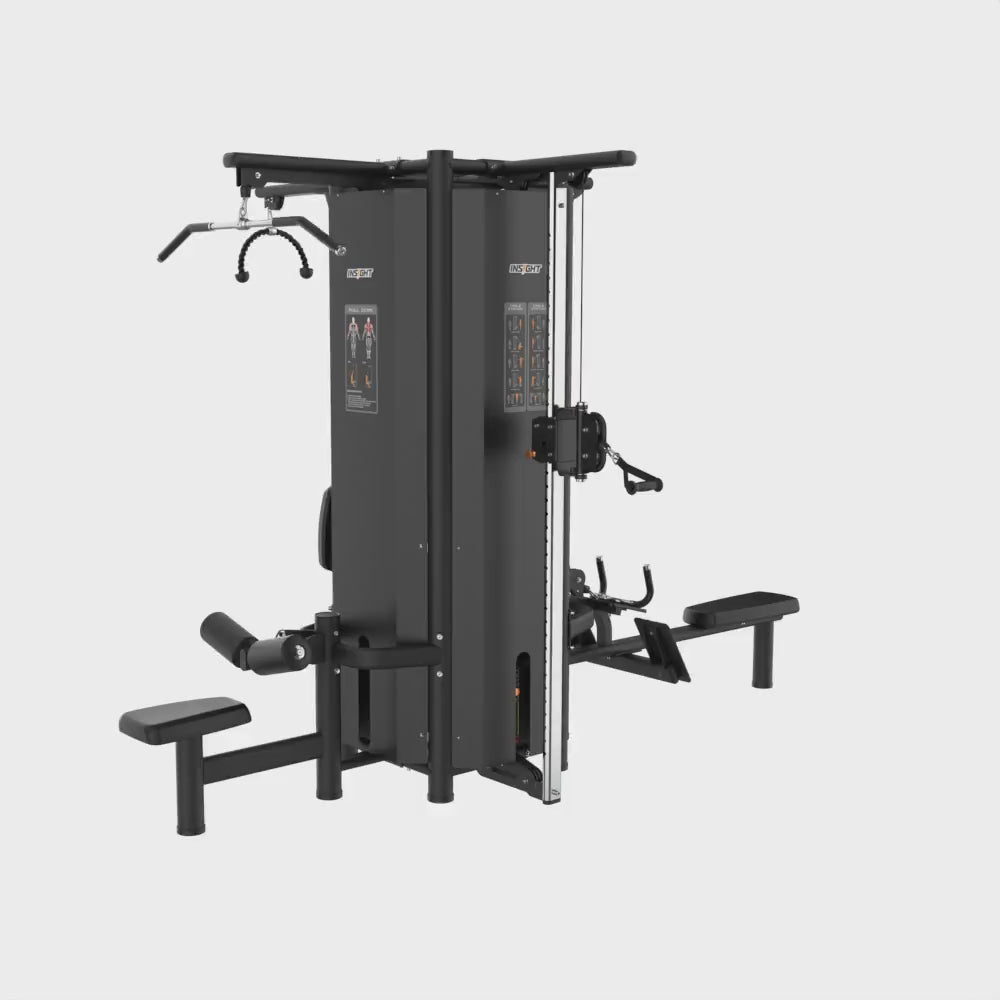 Elite Series Commercial 4 Stack Cable Jungle