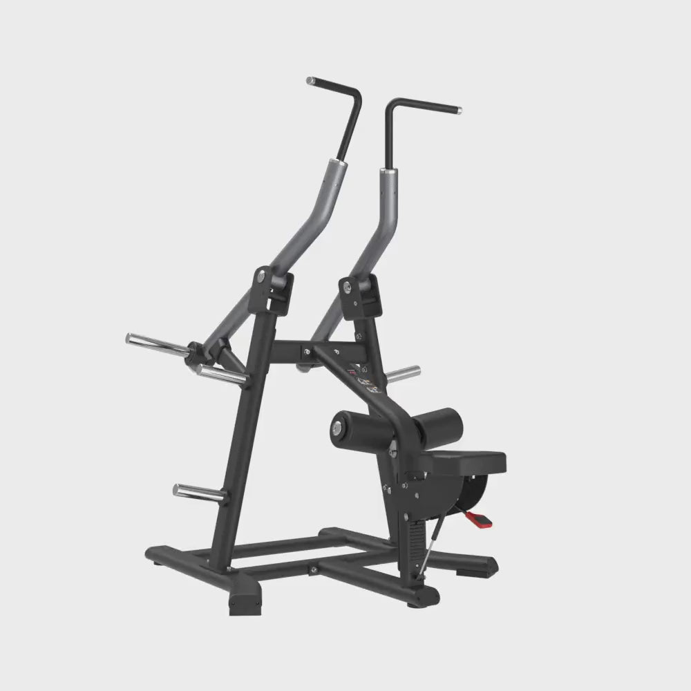 Elite Series Commercial Plate Loaded Iso-Lateral Lat Pulldown